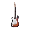 Ammoon E-gitarre Massivholz Paulownia Körper Ahorn Hals 21 Bünde 6 String mit Lautsprecher Pitch Rohr Gitarre Tasche Strap Plektren Linke Hand