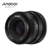 Andoer 50 mm F1.8-Digitalkameraobjektiv Großes APS-C-Rahmen-Mehrschichtfilm-Objektiv mit spiegelloser Beschichtung