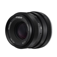 Andoer 50mm F1.8 Digitalkameraobjektiv APS-C-Rahmen mit großer Blende Mehrschichtige Filmbeschichtung Spiegelloses Kameraobjektiv