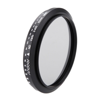 Andoer 52mm ND Fader Neutrale Dichte Einstellbar ND2 zu ND400 Variable Filter für Canon Nikon DSLR Kamera