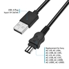Andoer 5V USB AC-L15 Netzteil Adapterkabel Camcorder Ladekabel Ersatz für Sony AC-L10/ AC-L10A/ AC-L10B/ AC-L10C/ AC-L15/ AC-L15A/ AC-L15B/ AC-L15C/ AC- L100/ AC-L100B/ AC-L100C/ AC-L100D