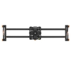 Andoer 60cm Carbon Fiber Spur Dolly Slider Schienenstabilisierungssystem für Video Movie Film Shooting für Canon Nikon Sony DSLR Kameras Camcorder