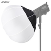 Andoer 65 cm Laterne Softbox Sphärische zusammenklappbare Softbox Schnellinstallation Bowens Mount Studio Fotografie Videobeleuchtung Zubehör