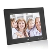 Andoer 8 Ultradünne HD TFT-LCD Digitaler Bilderrahmen Wecker MP3 MP4 Movie Player mit Remote Desktop