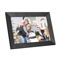 Andoer 8 Zoll Smart WiFi Bilderrahmen Digitaler Bilderrahmen Fotoalbum IPS Touchscreen 1280*800 Foto 1080P Video 16GB Speicher Auto Rotation Fotofreigabe über APP