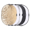 Andoer 90 * 120cm 5 in 1 Runde Collapsible Multi Disk Portable Circular Foto Fotografie Studio Video Light Reflektor