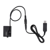 Andoer ACK-E10 5-V-USB-Dummy-Batterie-DC-Koppleradapter (Ersatz für LP-E10)