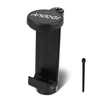 Andoer AD-01 Universal Telefon Stativhalterung Smartphone Halter Clip Telefonklemme Vertikal Horizontal Verwendung Kompatibel mit iPhone 12/11/10 / XS / 8 Samsung Smartphones mit Metallstange zur Installation eines LED-Lichtmikrofons
