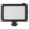 Andoer AD-96 Tragbare Mini-On-Kamera LED-Video-Fill-in Light Panel 5500K / 3200K CRI85 + mit White & Orangefilter für Canon Nikon Sony DSLR-Kamera-Camcorder