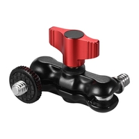 Andoer Artikulation Reibung Kugelkopf Arm Kamera Monitor LED Video Licht Adapter Mount
