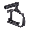 Andoer Camera Cage + Top-Griff-Kit Videofilm Filmherstellung Stabilisator Aluminiumlegierung mit kaltem Schuhhalter für Sony A7II / A7III / A7SII / A7M3 / A7RII / A7RIII Kamera