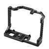 Andoer Camera Cage Aluminiumlegierung mit doppelter 1/4 Zoll Schraube zur Kaltschuhhalterung