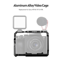 Andoer Camera Cage Kit aus Aluminiumlegierung mit Ersatz für den oberen Griff des Video-Rigs für Sony A7R III / A7 II / A7III