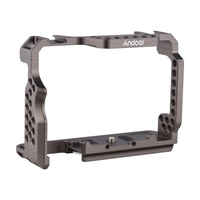 Andoer Camera Cage Video Rig aus Aluminiumlegierung Ersatz für Sony A7R III / A7 II / A7III