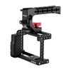 Andoer Camera Cage Videostabilisator + Top Handle Kit Aluminiumlegierung
