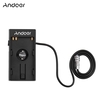Andoer Camera DV Akku Netzteil Adapter für Montageplatte