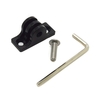Andoer CNC Aluminium flache Unterseiten Adapter Einfassung + Schraube + Werkzeug für Gopro Hero 1 2 3 3 + 4