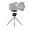 Andoer D-30 Professionelle Doppel-Panorama-Kopf CNC-Bearbeitung Aluminium-Legierung Kugelkopf Double U Notch Design Niedrigen Schwerpunkt für Stativ Einbeinstativ DSLR ILDC Kameras Max Tragkraft 18kg