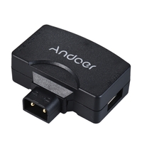 Andoer D-Tap auf 5V USB Adapter Connector für V-Mount Camcorder Kamera Akku für BMCC für iPhone 7/6 / 6plus für Samsung Huawei iOS Android Smartphone Monitor