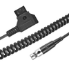 Andoer D-Tap Stecker auf (Tinny) MINI XLR 4 Pin Kabel Spiralkabel