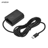Andoer DC-Koppler Blindbatterie Typ C USB-C-Stecker für NP-FZ100 Batteriewechsel für Sony Alpha Alpha A6600 A7C A7III A7S III A7RIII A7R IV A9 A9 II A9R A9S Kameras