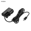 Andoer DR-E18 DC-Koppler Dummy-Batterie Typ-C USB-C-Stecker für LP-E6-Batteriewechsel für Canon EOS 70D 7D 60D 6D 5D Mark II III 5DS 5DS-R-Kameras