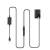 Andoer DR-E6 USB-Netzteil Wechselstromadapter Ersatz Gleichstromkoppler Blindbatterie Einzelner USB-Eingang