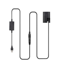 Andoer DR-E6 USB-Netzteil Wechselstromadapter Ersatz Gleichstromkoppler Blindbatterie Einzelner USB-Eingang