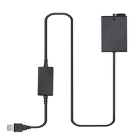 Andoer DR-E8 USB-Netzteil Wechselstromadapter Ersatz Gleichstromkoppler Blindbatterie Einzelner USB-Eingang
