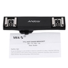 Andoer Dual-Blitzschuh Flash Light Speedlite Bracket Splitter für Canon 7DII 70D 5DR 5DRS 5DIII 6D DSLR Kamera Camcorder