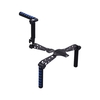 Andoer Faltbare Aluminiumlegierung Film Film Video DSLR Handheld Griff Schulterhalterung Stabilisator