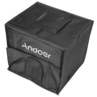 Andoer Faltbare Fotografie Studio LED Licht Zelt Kit Softbox