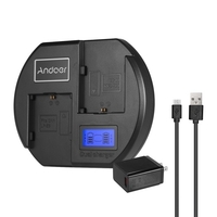 Andoer Fast Charger Zweikanaliges Kamera-Ladegerät