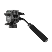 Andoer Fluid Hydraulischer Kugelkopf Panoramafotografie max. Laden Sie 5kg mit dem Griff