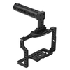 Andoer G85 Aluminiumlegierung Kamera Käfig mit vielen 1/4 "und 3/8" Montagebohrungen 2 Cold Shoe Sockel für Panasonic G85 / G80 ILDC Kamera zur Montage Mikrofon Monitor Video Licht Stativ