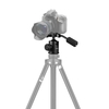 Andoer Griff Stativ Kugelkopf 360 Grad Panorama Kugelkopf mit 1/4 Zoll Schraube 3 / 8inch Schraubenloch für DSLR Kamera max. 15kg Belastung