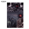 Andoer Halloween Art 1.5 * 2.1meters / 5 * 7feet faltbarer Vinylphotographie-Hintergrund-Hintergrund