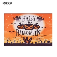 Andoer Halloween Art 1.5 * 2.1meters / 5 * 7feet faltbarer Vinylphotographie-Hintergrund-Hintergrund