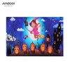 Andoer Halloween Art 1.5 * 2.1meters / 5 * 7feet faltbarer Vinylphotographie-Hintergrund-Hintergrund