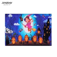 Andoer Halloween Art 1.5 * 2.1meters / 5 * 7feet faltbarer Vinylphotographie-Hintergrund-Hintergrund