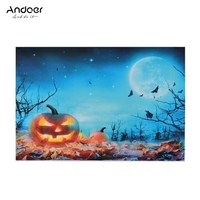 Andoer Halloween Art 1.5 * 2.1meters / 5 * 7feet faltbarer Vinylphotographie-Hintergrund-Hintergrund