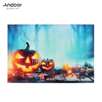 Andoer Halloween Art 1.5 * 2.1meters / 5 * 7feet faltbarer Vinylphotographie-Hintergrund-Hintergrund