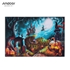 Andoer Halloween Art 1.5 * 2.1meters / 5 * 7feet faltbarer Vinylphotographie-Hintergrund-Hintergrund