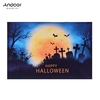 Andoer Halloween Art 1.5 * 2.1meters / 5 * 7feet faltbarer Vinylphotographie-Hintergrund-Hintergrund