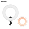 Andoer HD-14D 14 Zoll Studio Ring Licht 36 Watt 5600 Karat Dimmbare LED Video Licht Lampe Eingebaute 192 stücke SMD LEDs Digital Photographic Beleuchtung CRI 95 +