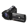Andoer HDV-D395 Digital Videokamera DV WiFi 1080P 30fps FHD 24M Camcorder 18X Zoom mit 72mm 0.39X Weitwinkel + Makro Objektiv / Fernbedienung / IR Infrarot Nachtsicht + LED Licht / 3 "Touchscreen Unterstützung Gesichtserkennung / Anti-Shake