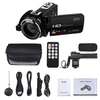 Andoer HDV-Z20 1080P Volle HD 24MP WiFi Digital Videokamera Camcorder mit externem Mikrofon 3, 0 "Drehbare LCD Touchscreen Fernbedienung Unterstützung LED Lampe 16X Digitalzoom