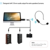 Andoer Headset Allzweck-Funkmikrofon UHF-Funkmikrofon-Mikrofonsystem Eingebauter Akku mit USB-Stecker für Videoaufzeichnung Vlogging Live-Streaming Lehrbesprechung Rede im Freien Marktförderung