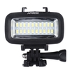 Andoer High Power 700LM Tauchen Video Fill-in-Licht-LED-Beleuchtung-Lampe Wasserdicht 40M 1900mAh eingebaute wiederaufladbare Batterie mit Diffusor für GoPro SJCAM Xiaomi Yi Sport Action Kamera