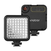 Andoer IR49S Mini IR Nachtsichtlicht Infrarot-Fotolicht für Videokamera-Camcorder